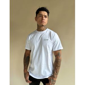 Quotrell Bologna T-Shirt - White/Army