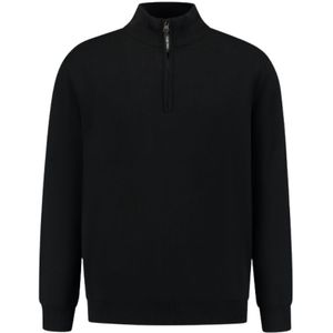 Oversized Halfzip Knitwear - Black S