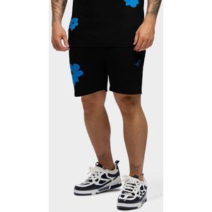 2LEGARE Flower Short - Black/Cobalt XXS