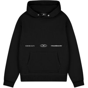 JorCustom - Fleece Oversized Hoodie - Zwart