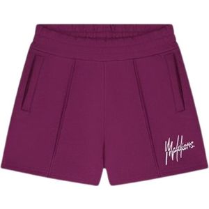 Malelions Women Kiki Shorts - Grape/Light Pink XS
