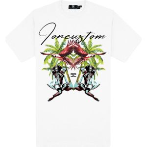 JorCustom Women PinUp Slim Fit T-Shirt SS24 - White L