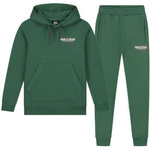 Malelions Kids Youth Club Tracksuit - Dark Green