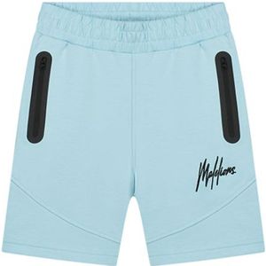 Malelions Kids Sport Counter Shorts - Light Blue