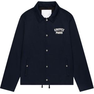 Croyez Paris Padded Coach Jacket - Navy XS