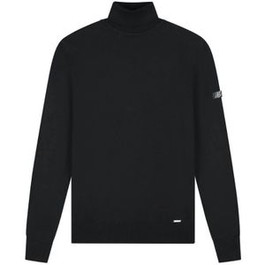 Malelions Knitted Turtleneck - Black S