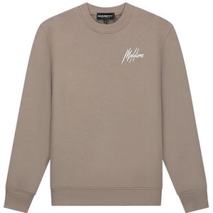 Malelions Sport Logo Sweater - Taupe XS