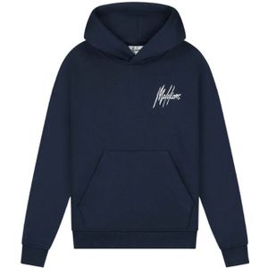 Malelions Girls Kiki Hoodie - Navy/Light Blue 4-104