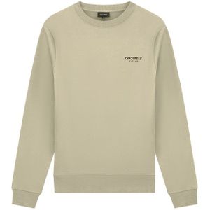 Quotrell Women L'Atelier Crewneck - Dark Beige/Black XXS