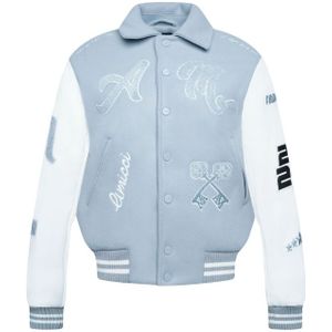 Amicci Tonali Varsity Jacket - Grey