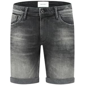 The Steve Skinny Fit Shorts - Denim Dark Grey 30