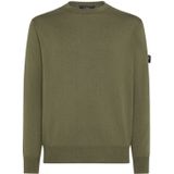 Peuterey - Exmoor 07 - Trui - Groen - Katoen