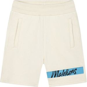 Malelions Kids Captain Shorts 2.0 - Beige/Blue