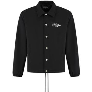 Malelions Handwritten Coach Jacket - Black XS