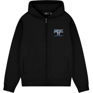 JorCustom Graffiti Fleece Zipped Hoodie - Black XS