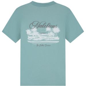 Malelions - Endless Summer - T-Shirt - Dusty Turquoise - Katoenmix