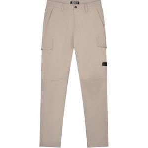 Malelions Cotton Cargo Pants - Beige