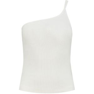 Nikkie Asymmetric Tank Top - Star White 38