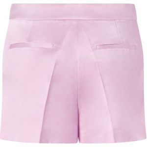 Pinko Scintille Short Raso Fiammato - Pale Mauve Moon 40-XS