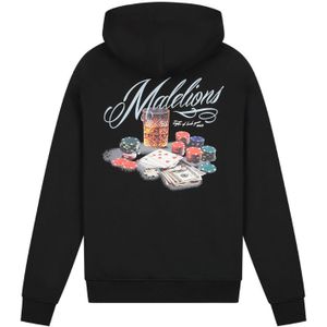 Malelions Playing Cards Hoodie - Black XS