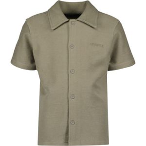 Airforce Woven Short Sleeve Shirt - Brindle