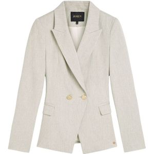 Zoya Blazer - Light Grey Melange XXS