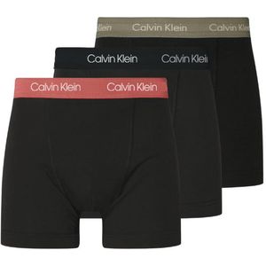 Calvin Klein Trunk 3-Pack - Zwart/Rood/Grijs