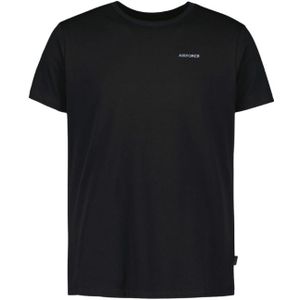 Airforce Basic T-Shirt - True Black/White XL