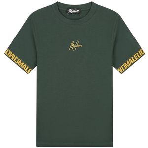 Malelions Venetian T-Shirt - Dark Green/Gold 4XL