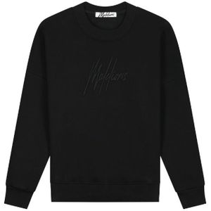 Malelions Women Essentials Sweater - Black XXS