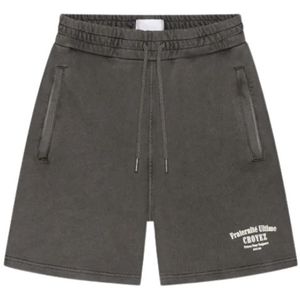 Croyez Women Fraternité Shorts - Acid Wash M