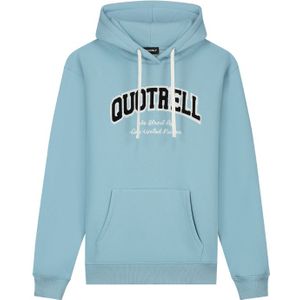 Quotrell University Hoodie - Light Blue/White XXL