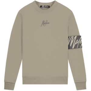 Malelions Captain Sweater - Beige/Iron Grey