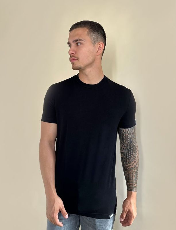 Dsquared2 - Round Neck T-Shirt - Zwart - Heren