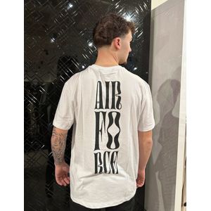 Airforce T-Shirt Swirl Logo - White XXL
