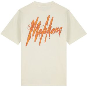 Malelions Signature Drip T-Shirt - Off-White M