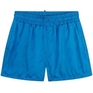 Croyez Allover Swim Shorts - Royal Blue