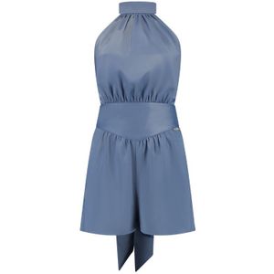 Nikkie Damascus Playsuit - Smoked Blue 40