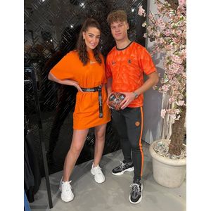 Malelions Women Essentials Dress - Oranje S