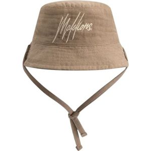 Malelions Baby Mousseline Bucket Hat - Taupe 3-6M