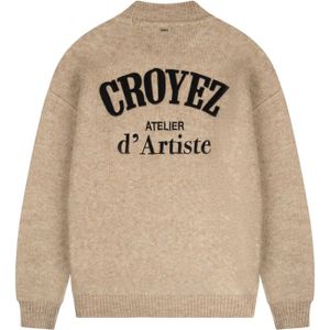 Croyez Atelier Knit Sweater - Beige XXS