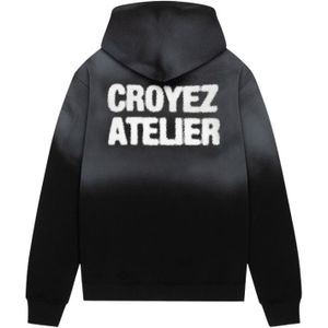 Croyez Sprayed Atelier Hoodie - Black XS