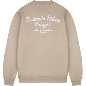 Croyez Fraternité Sweater - Vintage Khaki