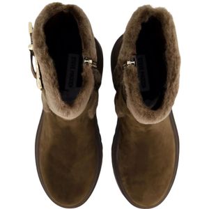 Steve Madden - Lodge Bootie - Bruin - Enkellaarsjes