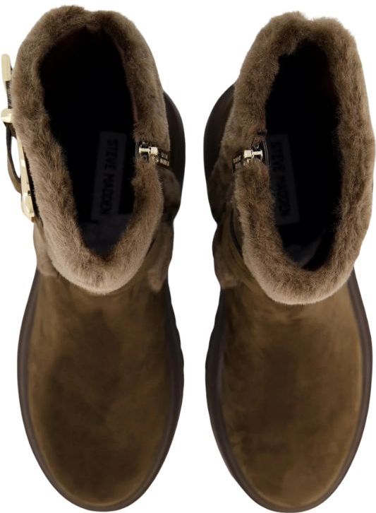 Steve Madden - Lodge Bootie - Bruin - Enkellaarsjes