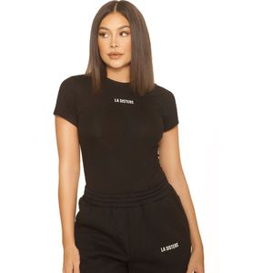 La Sisters Essential Bodysuit - Black