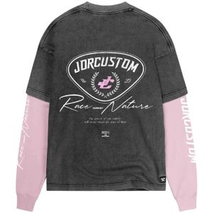 JorCustom Women Racing Against Nature Double Layered - Acid-Pink L