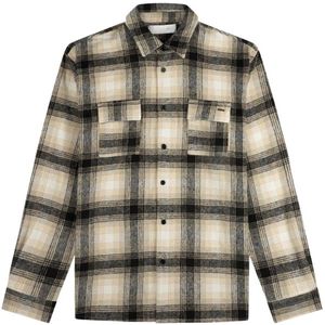 Croyez Midweight Flannel Overshirt - Light Brown