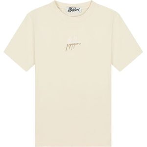 Malelions Women Kiki T-Shirt - Beige/Taupe XL