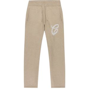 Croyez Women Fluffy Essence Knit Sweatpants - Sand XS